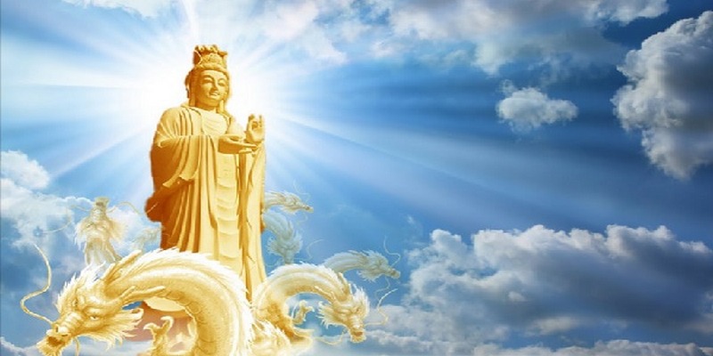 Phật tượng trưng cho hạnh phúc, bình an, vui vẻ